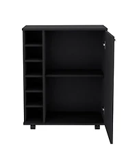 Tilden Bar-Coffee Cart 32" H, Kitchen & Living Room Cabinet Storage