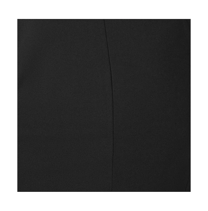bebe Women's Mock Neck Long Sleeve Dress