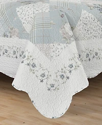 Royal Court Bungalow 3-Pc. Quilt Set, Full/Queen