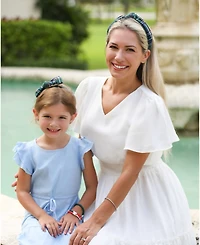 Bits & Bows Plaid Knot Headband