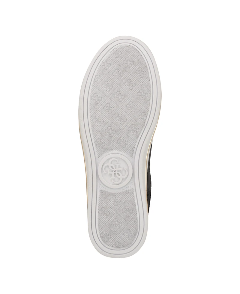 Guess Women's Stasey Charms Lace-Up Sneaker