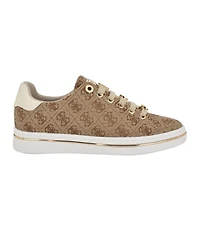 Guess Women's Stasey Charms Lace-Up Sneaker