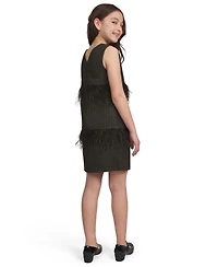 Bcbg Girls Big Brocade Round Neck Dress