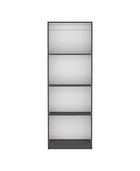 Vinton Bookcase with Spacious Tier-Shelving Design