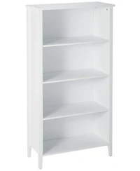 Kings Brand Furniture Samuel 4-Shelf Wood Bookcase