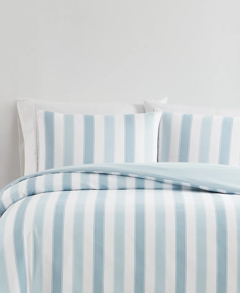 Truly Soft Aiden Stripe 2-Pc. Duvet Cover Set, Twin/Twin Xl