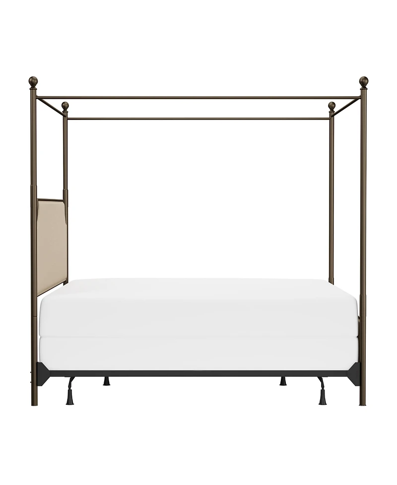 Hillsdale 52" Metal McArthur King Canopy Bed