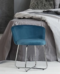 Hillsdale 25" Metal Marisol Vanity Stool