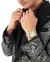 Philipp Plein Men's Date Superlative Stainless Steel Bracelet Watch 42mm