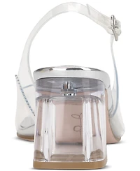 Jessica Simpson Women's Syrina Vinyl Slingback Pumps