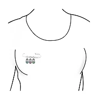 Bling Jewelry Safety Pin Brooche Pin for Support with Crystal Accent Stainless Steel 2-Inch