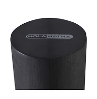 HolaHatha Portable High Density Solid Eva Foam Roller for Yoga and Gym Workouts
