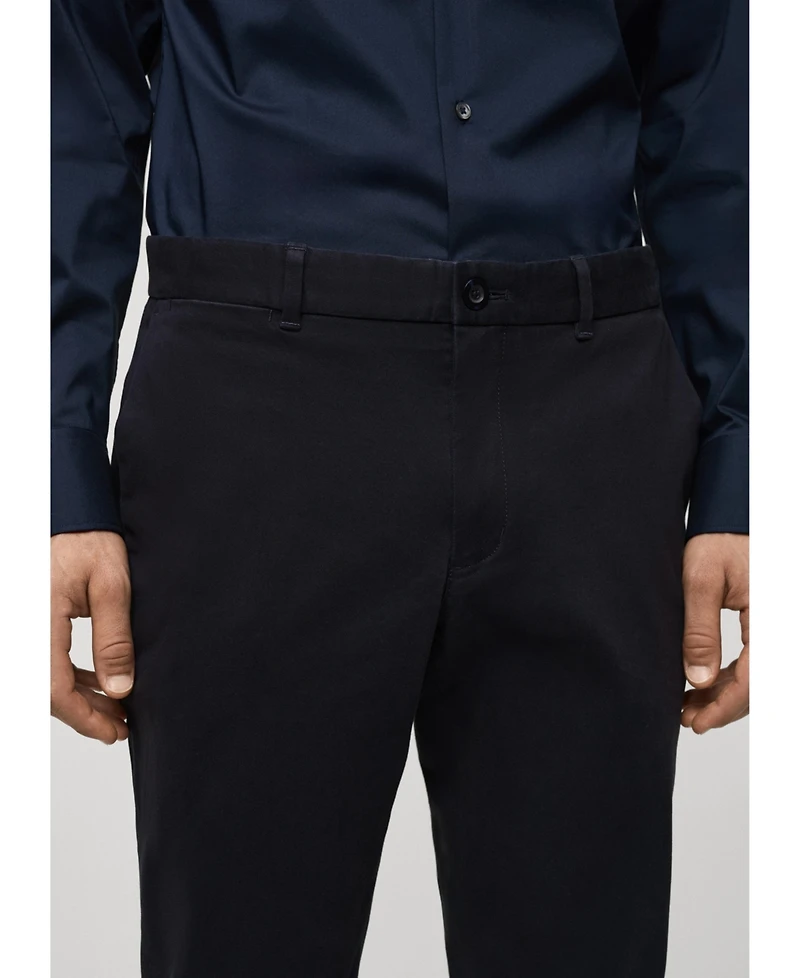 Mango Men's Slim-Fit Serge Chino Trousers