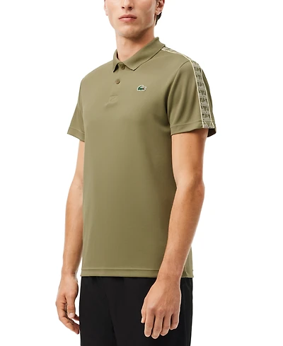 Lacoste Men's Jacquard Striped Polo Shirt - BMY