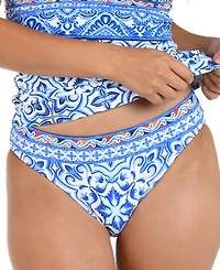 La Blanca Women's Alboran Sea Hipster Bikini Bottoms