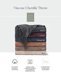Ella Jayne Classic Weave Chenille Throw, 50" x 60"