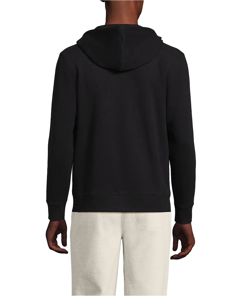 Lands' End Men's Tall Long Sleeve Serious Sweats Full Zip Hoodie