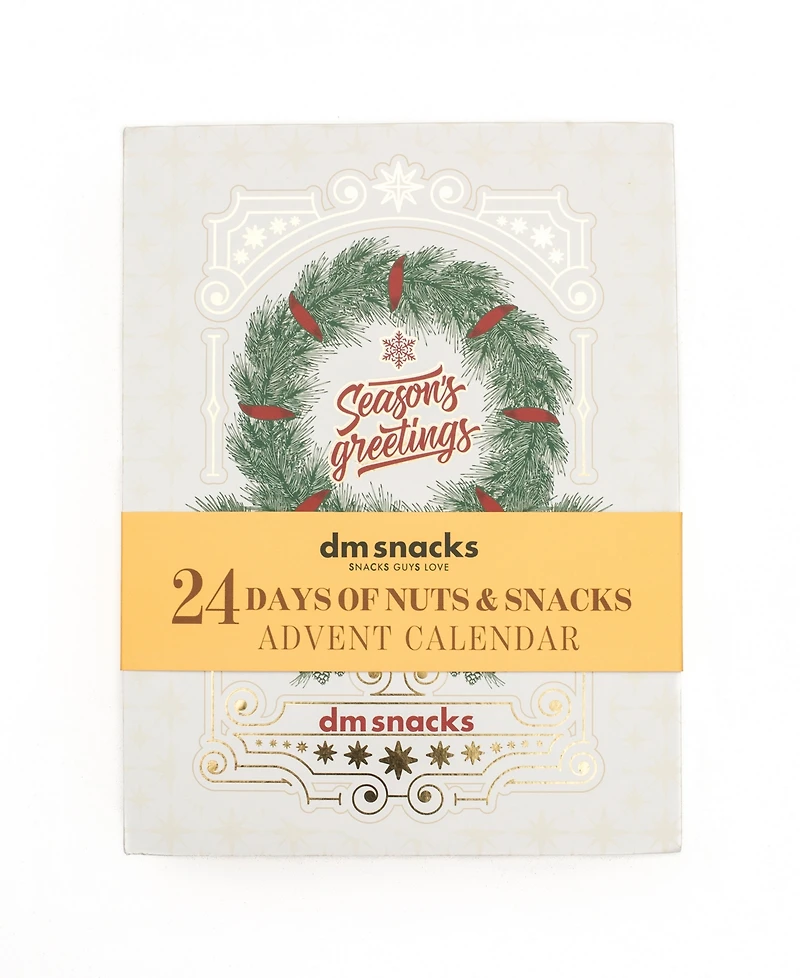 Dm Snacks 24 Days of Nuts Snacks Holiday Advent Calendar