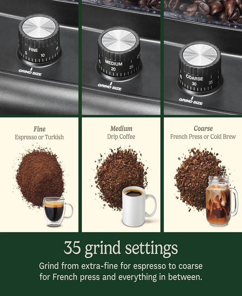 Cuisinart Cbm-22 Espresso Coffee Conical Burr Grinder