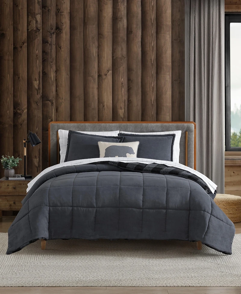 Eddie Bauer Cabin Plaid Reversible 2-Pc. Comforter Set, Twin