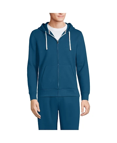 Lands' End Men's Long Sleeve Serious Sweats Full Zip Hoodie