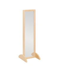 ECR4Kids Single-Sided Bi-Directional Mirror, Natural