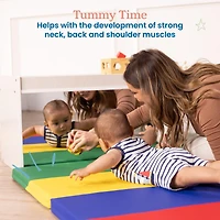 ECR4Kids SoftZone -Section Rainbow Runway Activity Mat