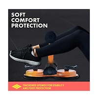 Squatz Abs Master Sit-Up Bar With Double Suction Cup for Abdominal Exercises