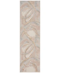 Nourison Home Brushstrokes BSK01 2'2"x7'6" Runner Area Rug