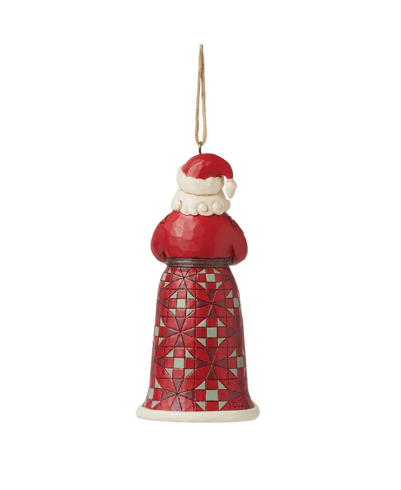 Jim Shore Santa with Christmas Tree Ornament