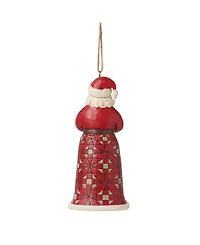 Jim Shore Santa with Christmas Tree Ornament