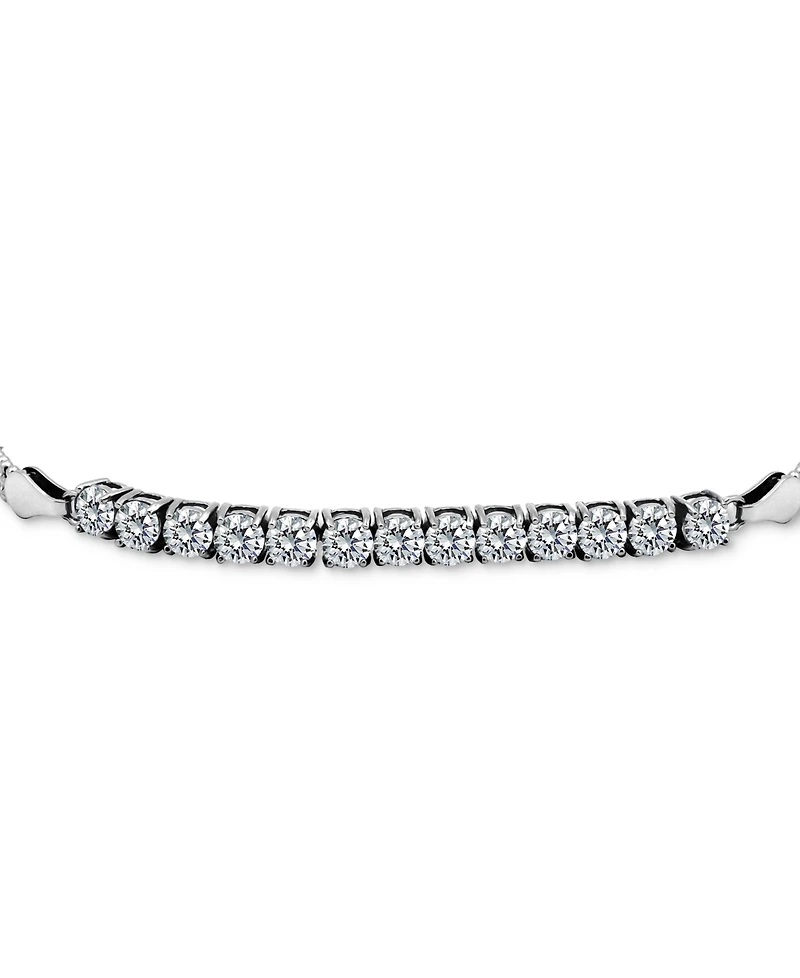 Giani Bernini Cubic Zirconia Beaded Chain Bracelet, Created for Macy's