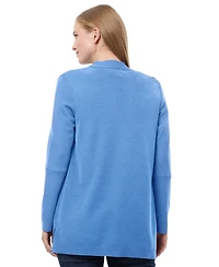 Jones New York Women's Open-Front Ribbed-Edge Cardigan