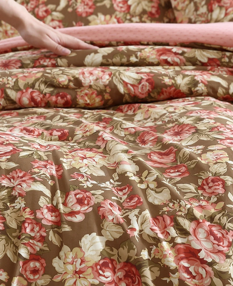 Laura Ashley Bloomsbury Reversible -Pc. Comforter Set