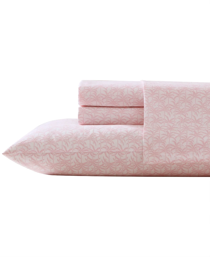 Tommy Bahama Home Cotton Percale 4 Piece Sheet Set