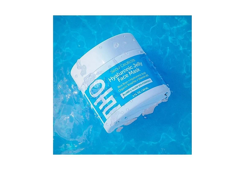 Seoul Ceuticals Korean Skin Care Hyaluronic Acid Jelly Face Mask K Beauty Skincare