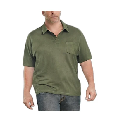 KingSize Big & Tall Heavyweight Jersey Polo Shirt