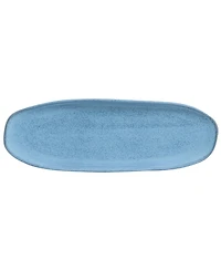 Porto Brasil 14.17" Stoneware Large Shallow Oval Platters, Set of 4