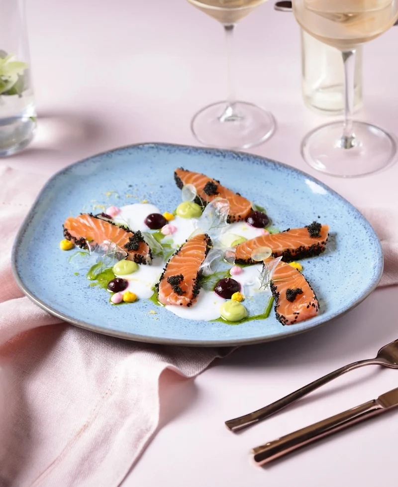 Porto Brasil Stoneware Oval Dinner Plates, Set of 6