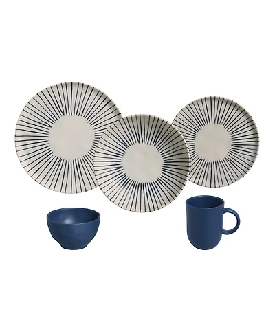 Porto Brasil Elemento 20 Pc. Dinnerware Set, Service for 4