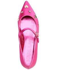 Karl Lagerfeld Paris Women's Veyda Mary Jane Pointed Toe Flats