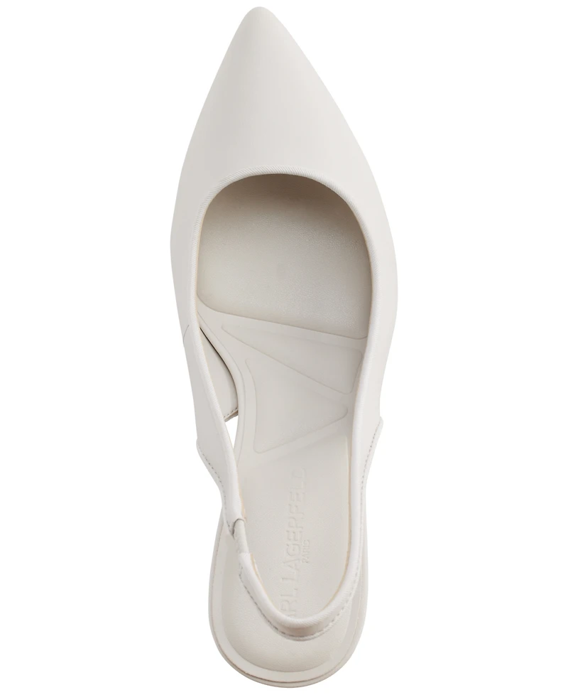 Karl Lagerfeld Paris Women's Rosalyn Slingback Pumps