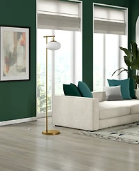 Hudson & Canal 68" Metal Blume Tall Arc Floor Lamp