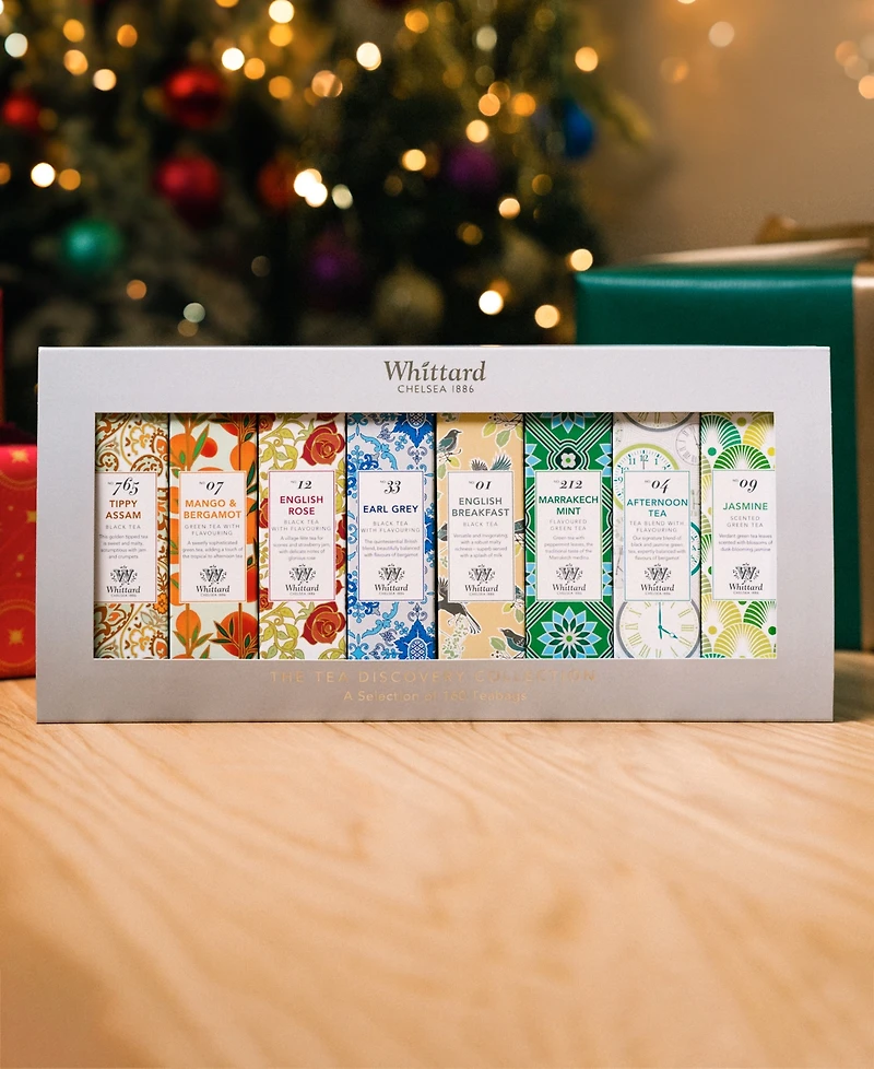 Whittard of Chelsea Tea Discovery Collection, 8 Piece