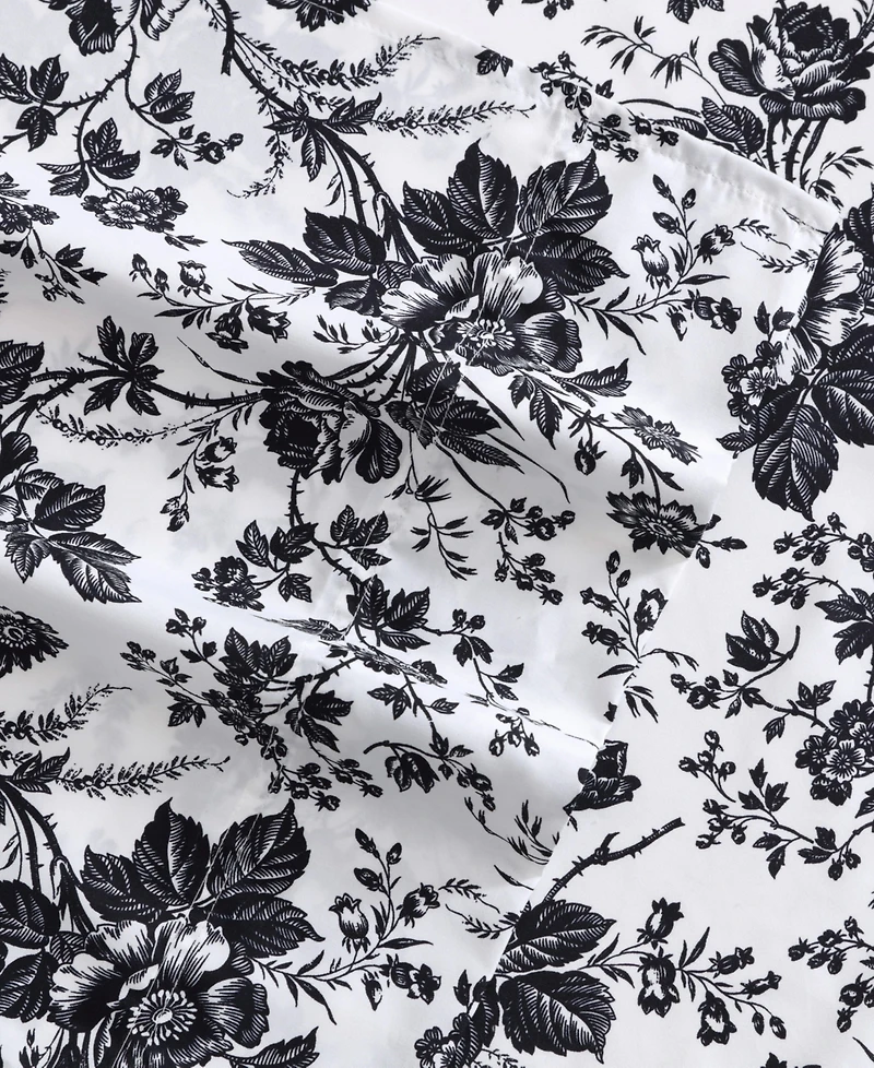 Betsey Johnson Printed Microfiber Piece Sheet Set