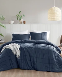 510 Design Porter Pleated 3-Pc. Comforter Set
