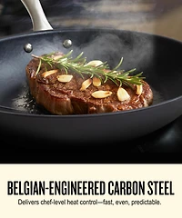 Alva Black Angus 11" Carbon Steel Frying Pan