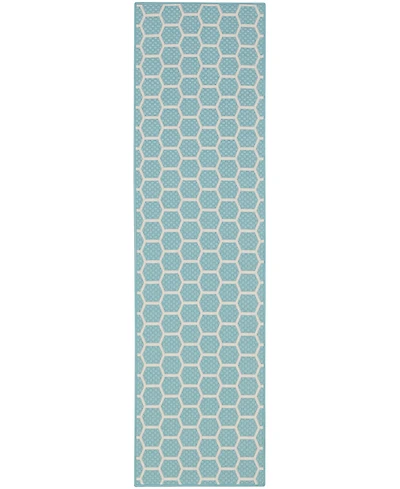 Nourison Home Twist Reversible TWS01 2'2"x8' Runner Area Rug