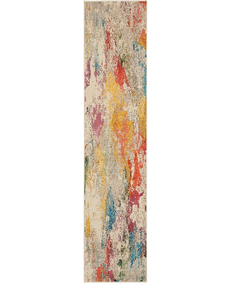 Nourison Home Celestial CES12 2'2"x10' Runner Area Rug