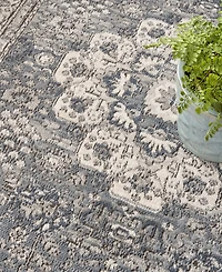 Nourison Home Quarry QUA07 3'9"x5'9" Area Rug